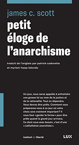 Petit éloge de l'anarchisme