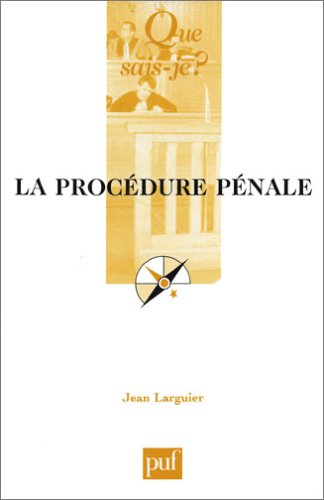 la procédure pénale