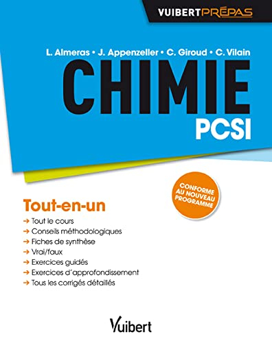 Chimie PCSI : tout-en-un