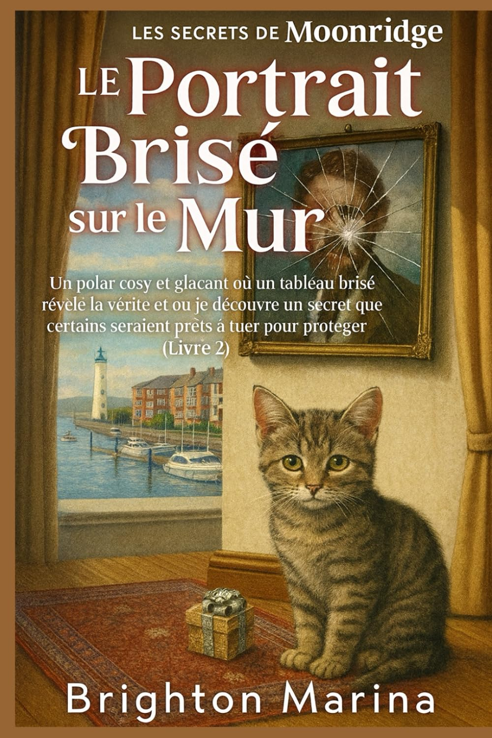 LE PORTRAIT BRISÉ SUR LE MUR: Un polar cosy et glaçant où un tableau brisé révèle la vérité et où je