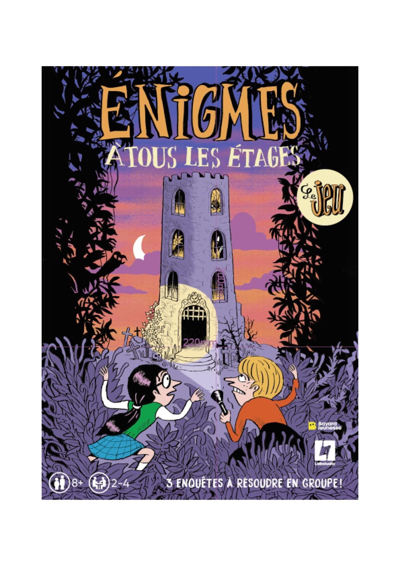 Enigmes à tous les étages : le jeu : 3 enquêtes à résoudre en groupe !