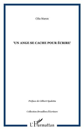 Un ange se cache pour écrire