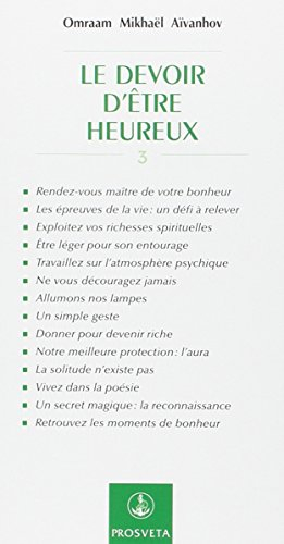 Le devoir d'être heureux