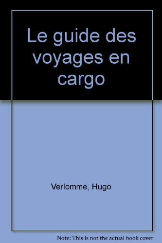 le guide des voyages en cargo