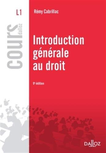 Introduction générale au droit