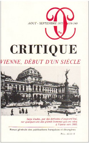 Revue Critique