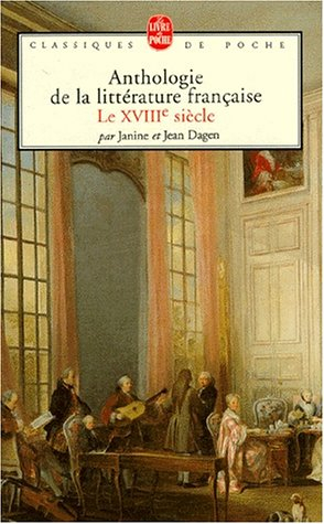 Anthologie de la littérature française, XVIIIe siècle