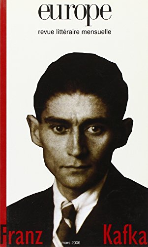 Europe, n° 923. Franz Kafka