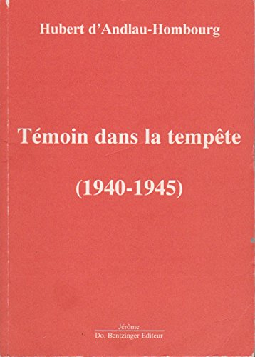 Témoin dans la tempête