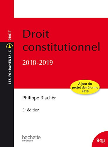 Droit constitutionnel : 2018-2019