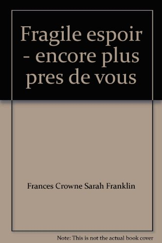 fragile espoir (harlequin)