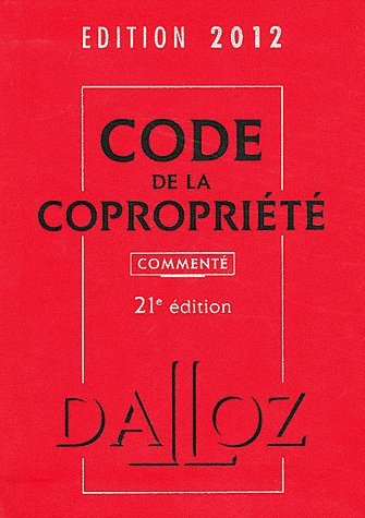 Code de la copropriété 2012
