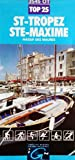 Saint-Tropez, Sainte-Maxime Massif des Maures Carte n° 3545 OT : Echelle 1 cm = 250 mètres