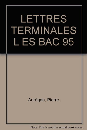 lettres terminales l es bac 95