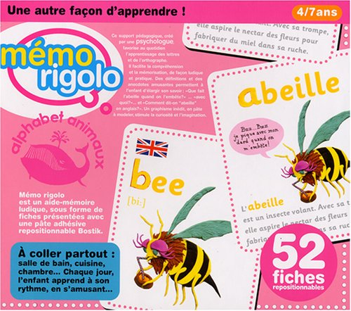 memo rigolo alphabet animaux