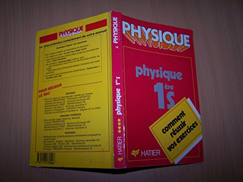physique 1re s : methode de l'exercice de physique