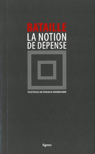 La notion de dépense