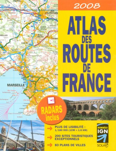 Atlas des routes de France 2008