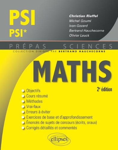 Mathématiques PSI-PSI*