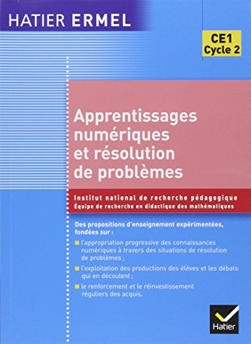 Apprentissages numériques et résolution de problèmes, cours élémentaire (première année)
