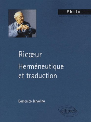 Ricoeur : herméneutique et traduction
