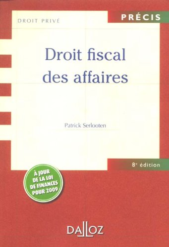 Droit fiscal des affaires