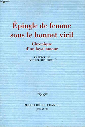 Epingle de femme sous le bonnet viril