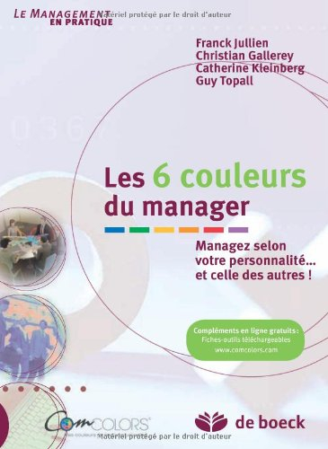 Les 6 couleurs du manager : managez selon votre personnalité... et celle des autres !
