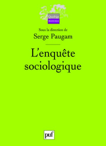 L'enquête sociologique