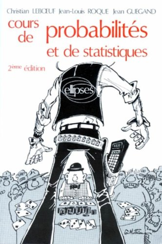Cours de probabilités et de statistiques