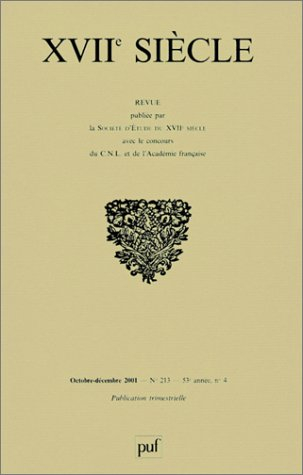 Dix-septième siècle, n° 213