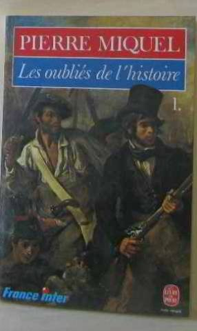 les oubliés de l'histoire