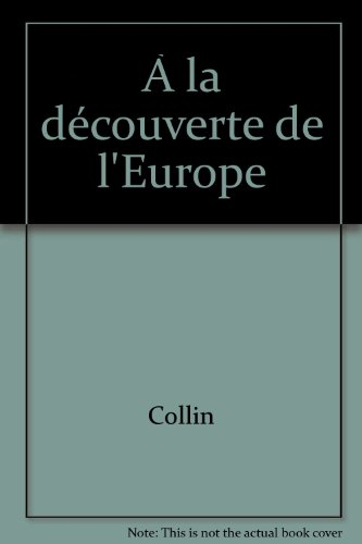 A la découverte de l'Europe