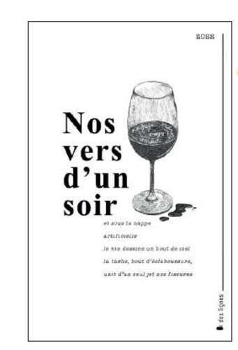 Carnet - Nos vers d'un soir - Op printemps des poètes à l'unité: Et sous la nappe artificielle le vi