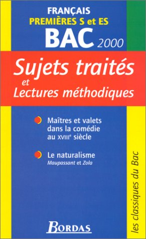 Français premières S et ES