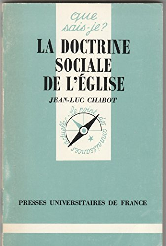 la doctrine sociale de l'eglise