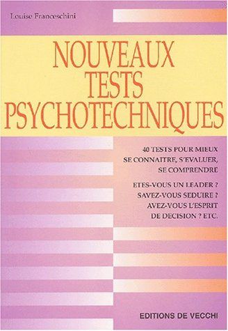 Les nouveaux tests psychotechniques