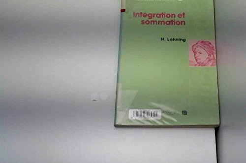 Intégration et sommation