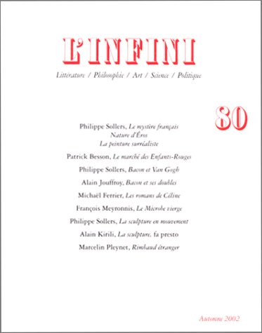 Infini (L'), n° 80