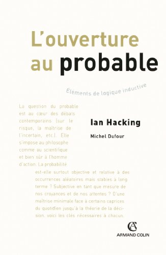 L'ouverture au probable : éléments de logique inductive
