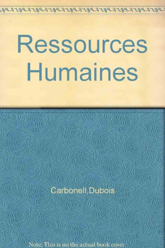 Ressources Humaines
