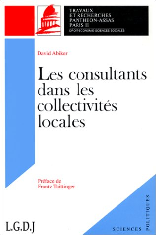 Les consultants dans les collectivités locales