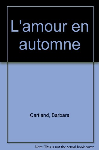 L'Amour en automne