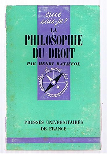 la philosophie du droit