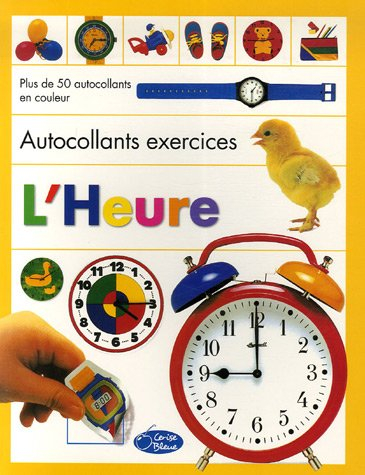 L'heure : plus de 50 autocollants en couleur