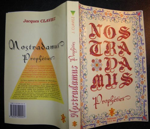 les propheties de m. michel nostradamus