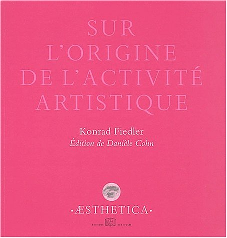 Sur l'origine de l'activité artistique