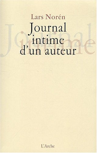 Journal intime d'un auteur