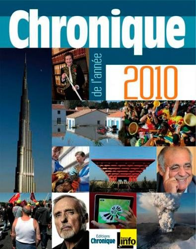 Chronique de l'année 2010