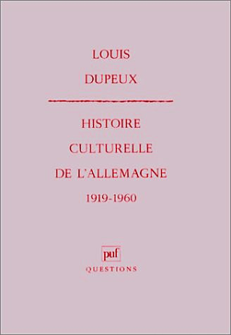 Histoire culturelle de l'Allemagne : 1919-1960